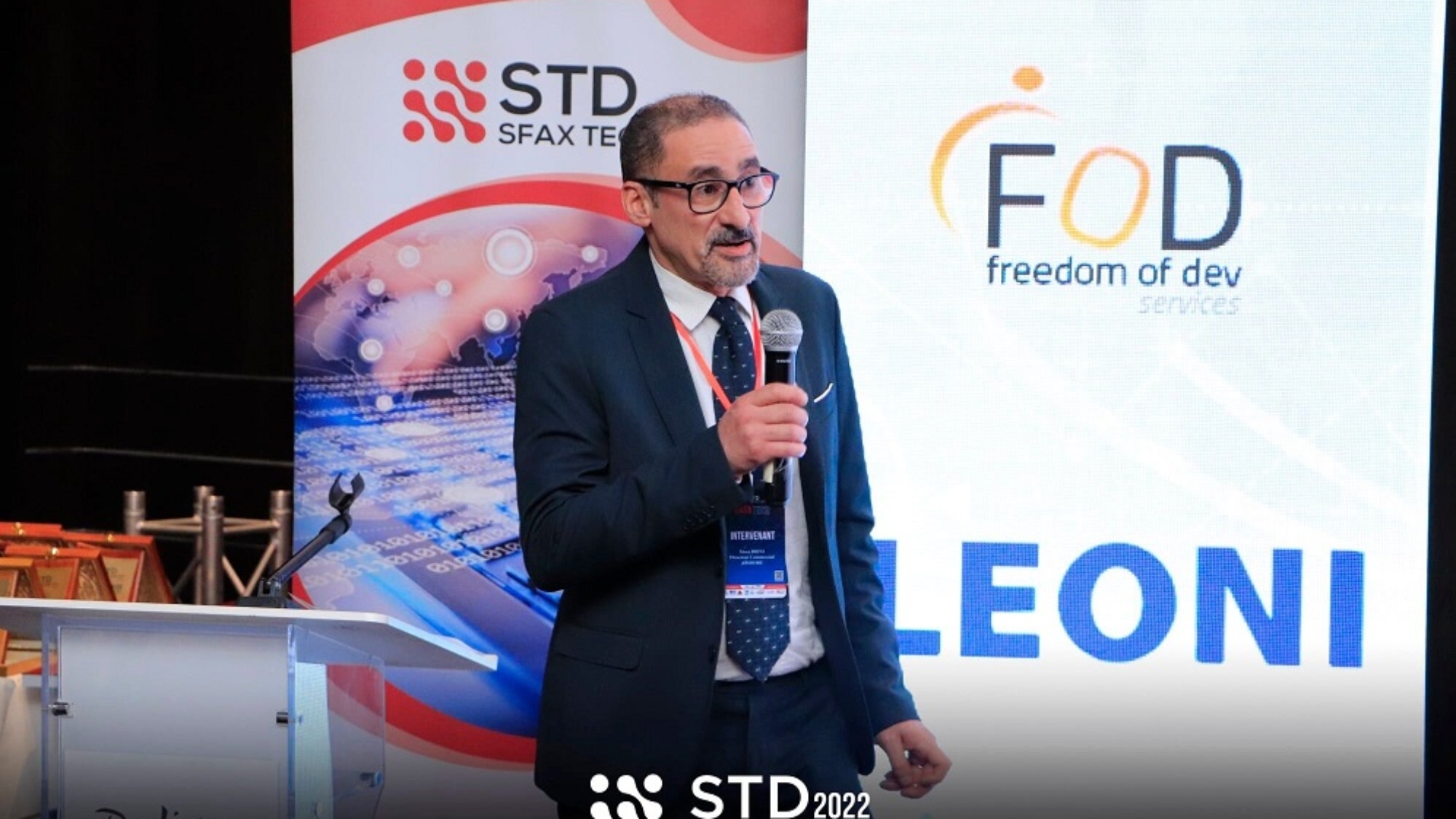 Image représentant la présence d'Abshore dans la conférence portant sur la data lors du Sfax Tech Day 2022 Datatech