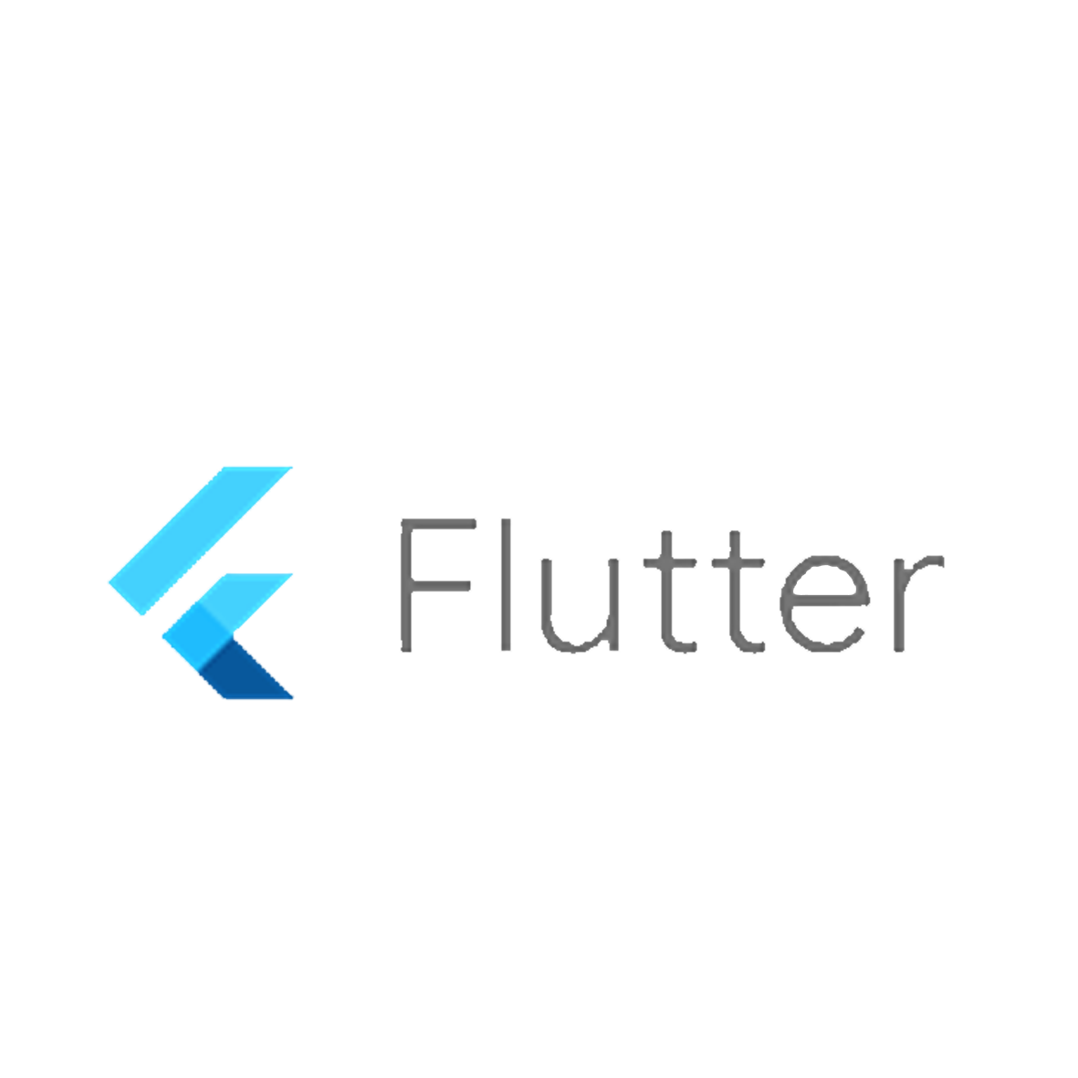 Logo de Flutter : Framework de développement open-source